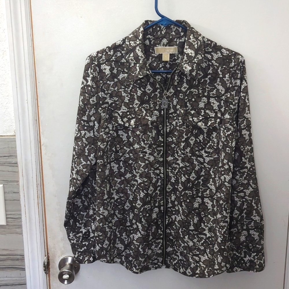 Michael Kors Zip-up top